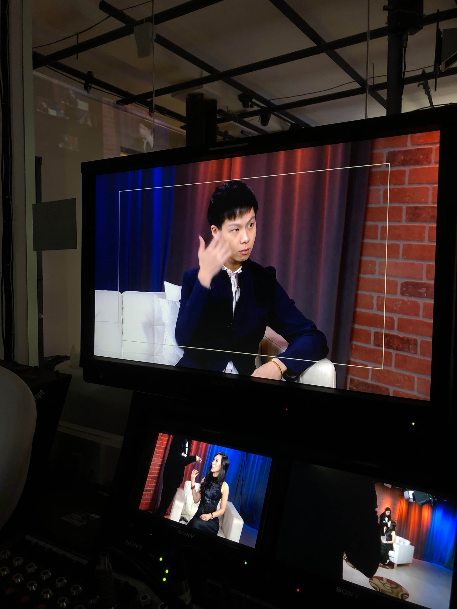 Han Chen at an Interview