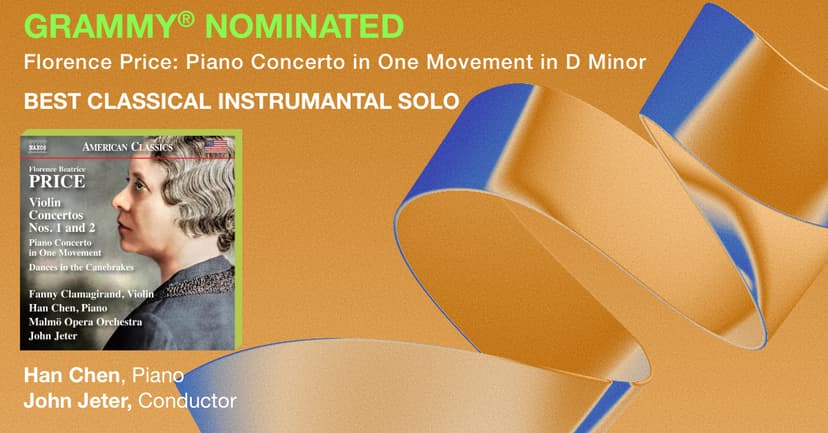 Han Chen Receives GRAMMY® Nomination for Florence Price Piano Concerto Recording